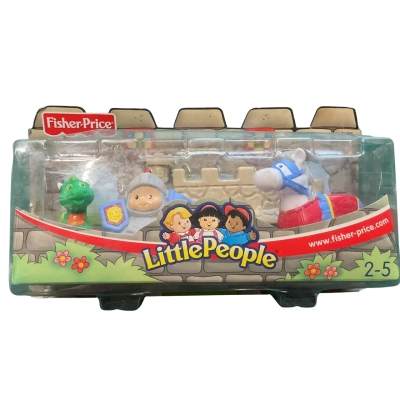 Vintage Fisher-Price Little People: Sir Lance-A-Little Expansion Set Factory Sealed
