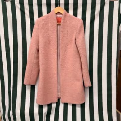 Manning Cartell Womens  Size XXS Fur Coat Pink  
