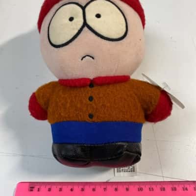 Vintage 1998 Comedy Central South Park Stan Marsh Plush Doll 6.5" Fair Bean Boy