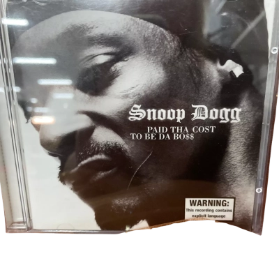 Snoop Dogg -Paid the cost to be da Boss -CD