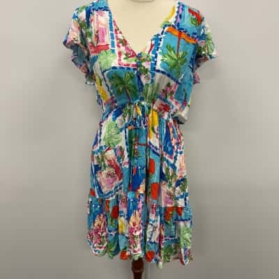 Salty Bright Womens  Size 8 Casual Dress