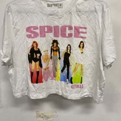 Spice Girls Womens  Size 12 T-shirts White 