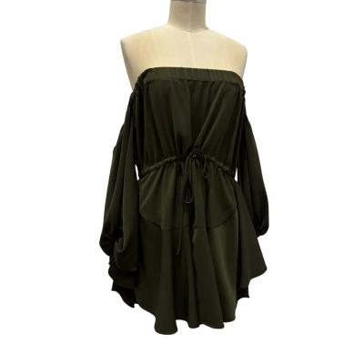 Shona Joy Womens  Size 10 Casual Dress Green 