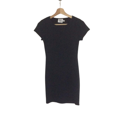 Princess Polly Women's Size 8 Short Sleeve Dress  Black  