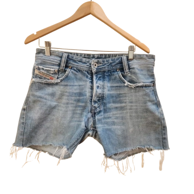 Diesel Distressed Cutoff Shorts 