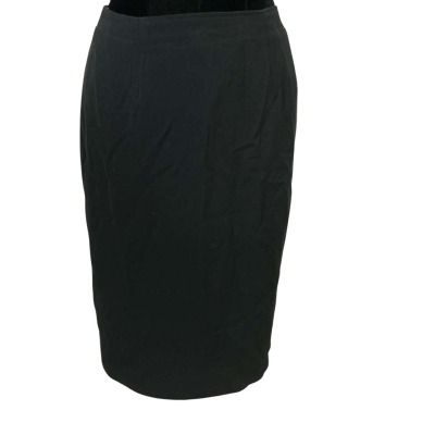 Perri Cutten Womens  Size 10 Pencil Skirt Black  