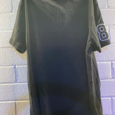 Guess Mens  Size M Polo Shirt Black  