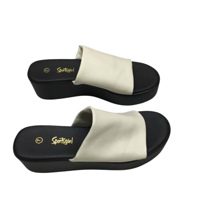 Sportsgirl Size 7 Bone Wedges - BNWT - RRP$59.95