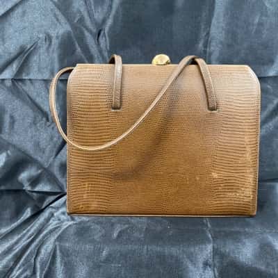  Womens Clutch / Handbag Brown 