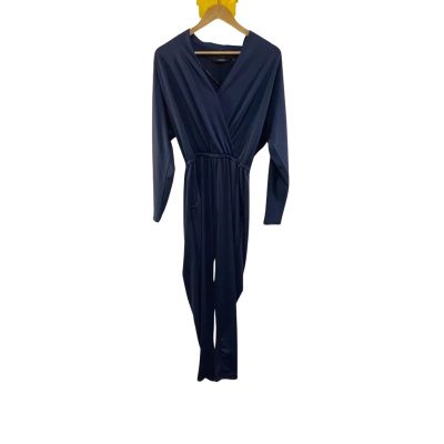 BNWT Kardashian Kollection Womens  Size 8 Jumpsuit Navy RRP $119.00