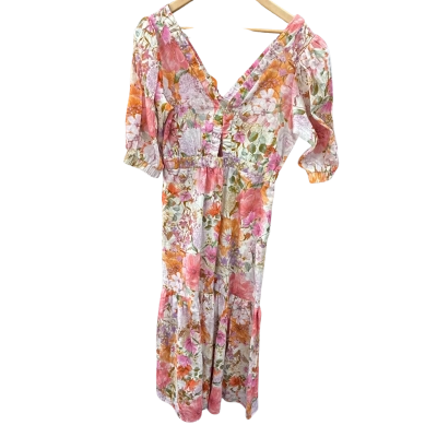 Kachel Womens  Size 10 Maxi Dress Floral / Multicoloured 