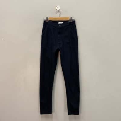 Scanlan Theodore Womens  Size 6 Slim Fit Pants Deep Ink Blue 