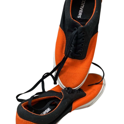 Converse Mens  Size 8.5 Black / Orange skateboard sneakers