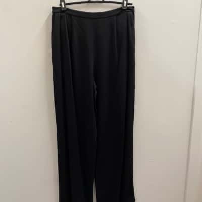 Saba Womens  Size 14 Ankle Length Pants Black  n