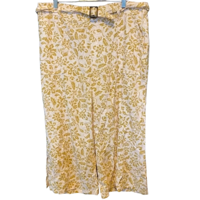 Rockmans Size 16 Patterned Pants