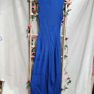 Womens Witchery Blue Maxi Dress Size S