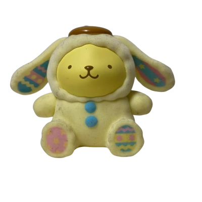 Pompompurin figure from the MINISO Sanrio Characters Fluffy Rabbit Series