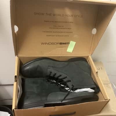 Windsor Smith Mens  Size 12 Boots Black  