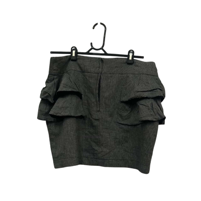 Ally Fashion Womens Size 14 Mini Skirt Grey 