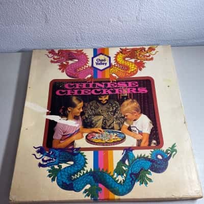 Vintage Chad Valley Chinese Checkers game