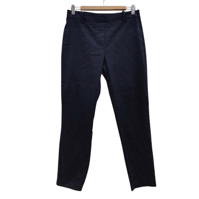 H&M Womens Size 8 Slim Fit Pants Black (6)