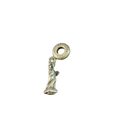 Pandora Statue of Liberty charm  (stamped)