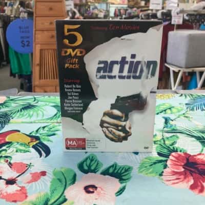 5 DVD Gift Pack ‘Action’ NEW