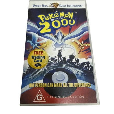 Pokemon The movie 2000 vhs