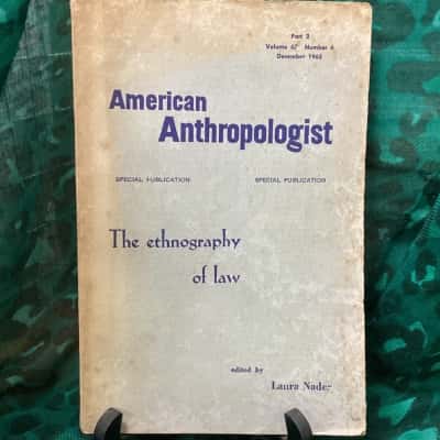 American Anthropologist - The Ethnography of Law