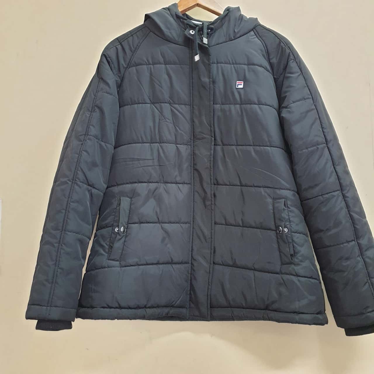 fila blue puffer jacket