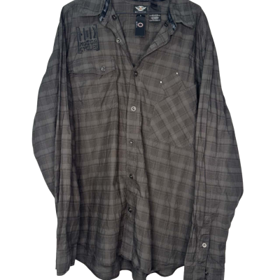 Harley Davidson Mens  Size XXL Long Sleeve button up 