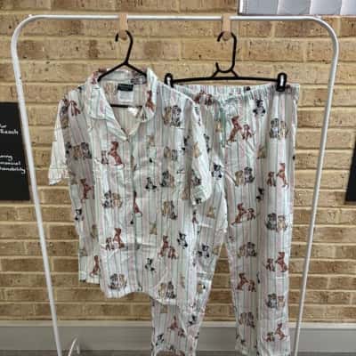 Morgan and Finch Womens short sleeve pyjama set Size XL 