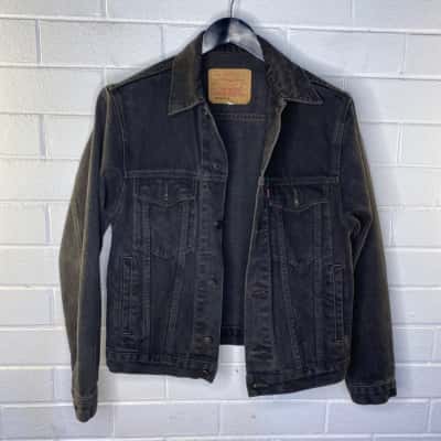 Levi Strauss & Co. Mens  Size S Denim Jacket Black  