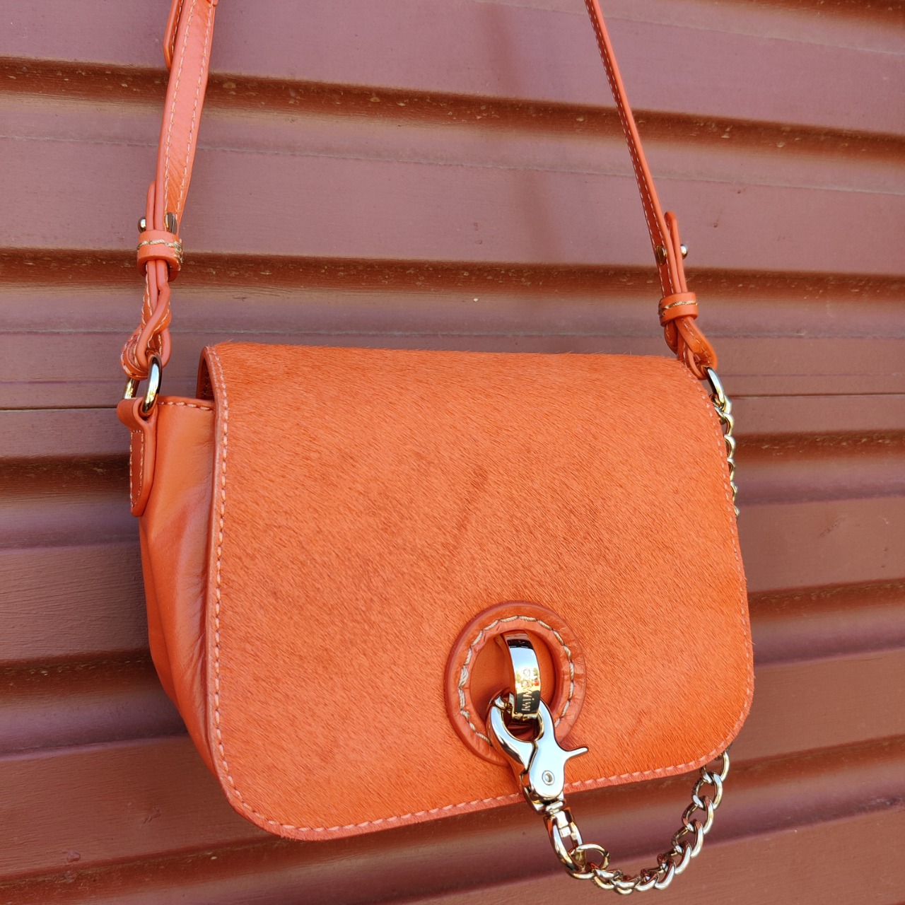 orange cross body