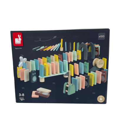 Janod Dominoes. Some pieces missing - see photo 