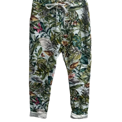 La Strada Womens  Size S Cropped Pants Multicoloured 