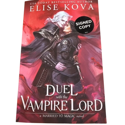 SIGNED A Duel with the Vampire Lord by ELISE KOVA by Author