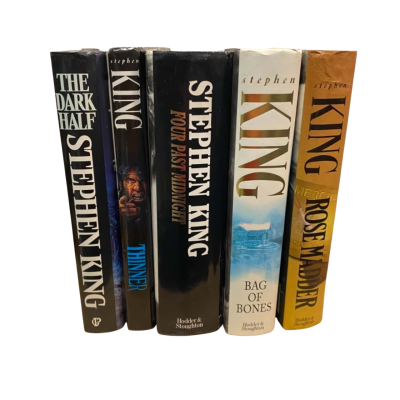 Collection of  5 Stephen King Hardcover Books 