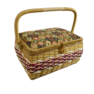Retro Sewing Basket 