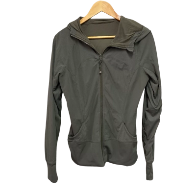 Lululemon Womens  Size 12 Hooded Jacket Green 
