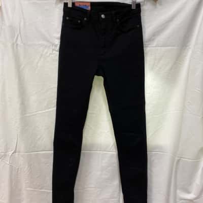 ACNE STUDIOS SKINNY JEANS BLACK 27 X 34