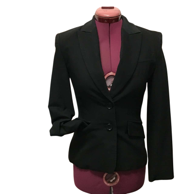 Cue Tapered fit Collared Jacket