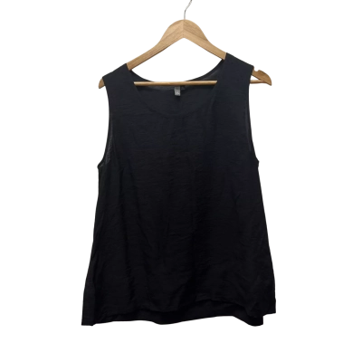ELK Womens  Size XL Sleeveless Top Black  