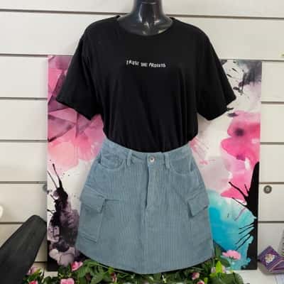 Silent Theory Cord Skirt - Size 8 