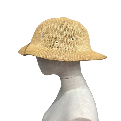  Sun Fari Safari Style Adjustable Hat Made in U.S.A   Brown 