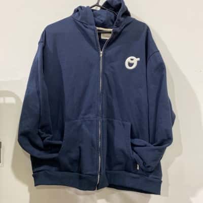  Oli Mens  Size L Hoodie Blue 