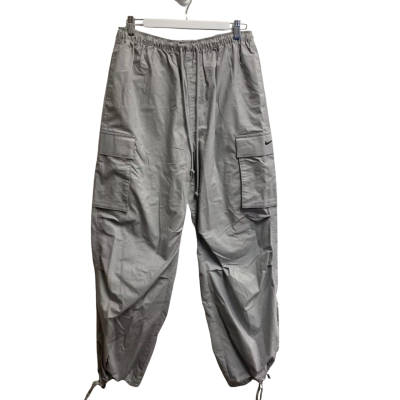 Nike Womens  Size S Straight Leg Pants Grey 