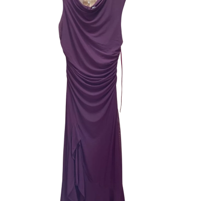 Saints + Secrets Womens  Size 14 Maxi Dress Maroon 
