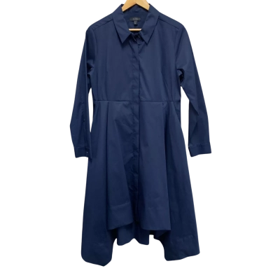 COS Womens  Size 40 Long Sleeve Dress Navy Blue 