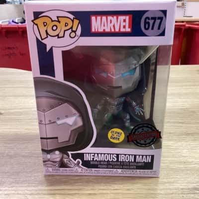 Infamous iron man funko pop